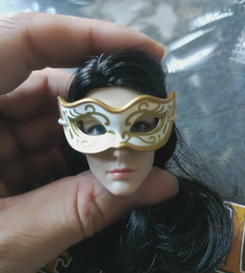 1: 6-й режим маскарадной маски для глаза 12-дюймовой куклы | Игрушки и хобби