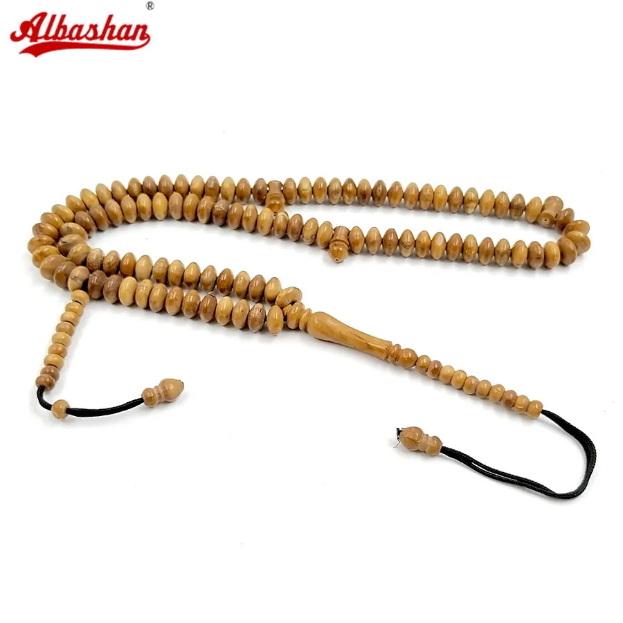 Фото Новинка 2026 года, молитвенные бусины Tasbih Natural 100, Рамадан, Ид, подарок, исламский арабский модный браслет, Misbaha №1
