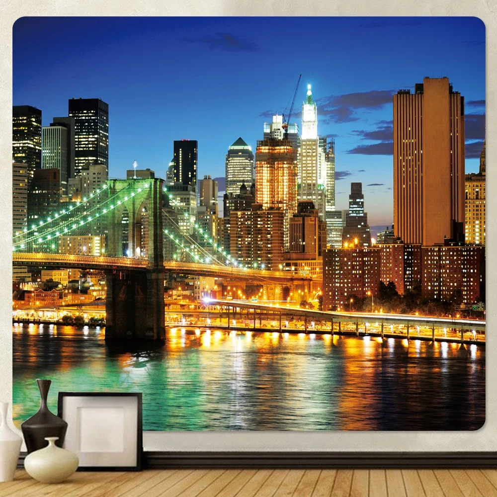 Фон с изображением Биг-Бен и города для украшения дома