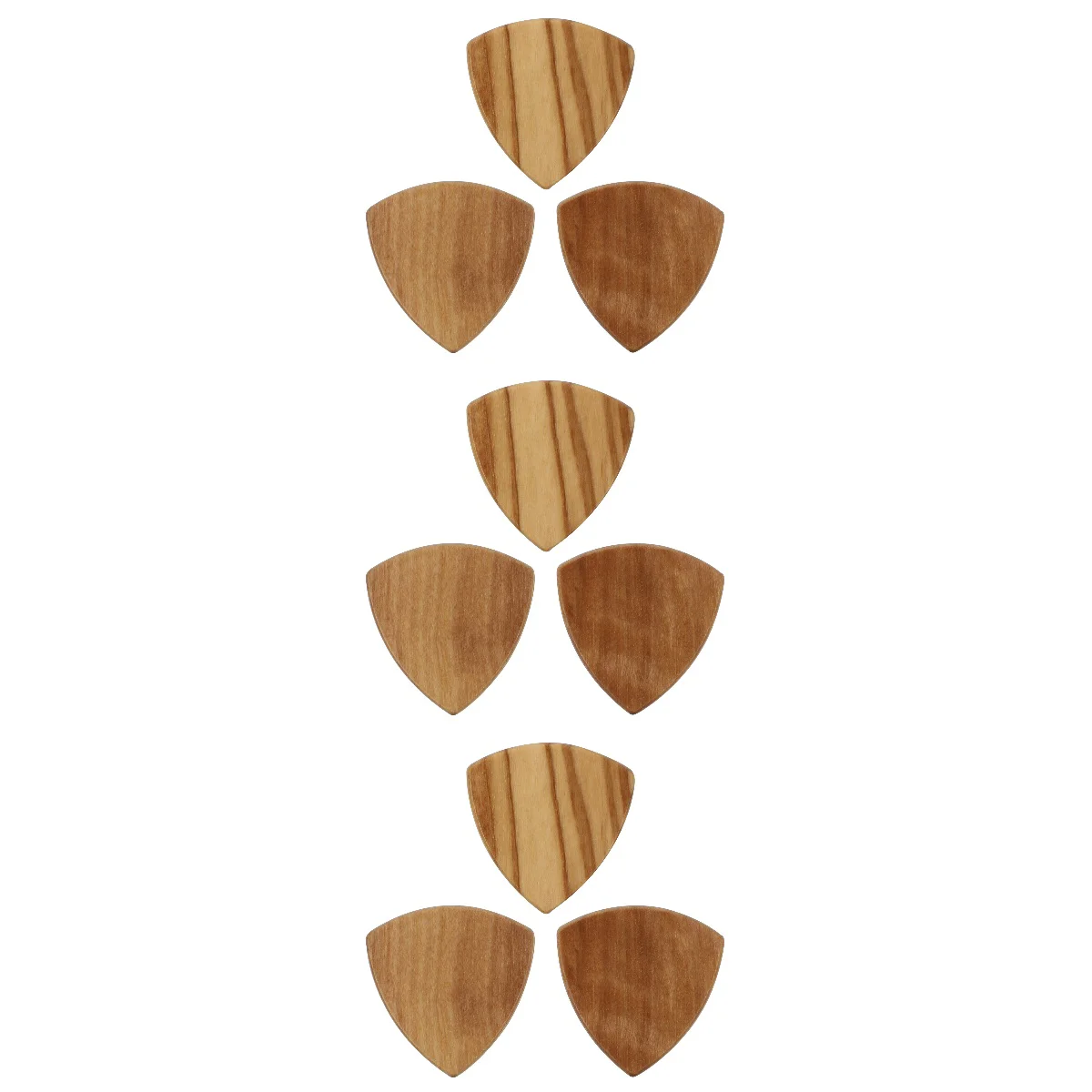 

Guitar Picks Pick Plectrum Wood Finger Ukulele Woodenplectrums Classical Color Bass Mandolin Beginners Triangle Triangles Folk