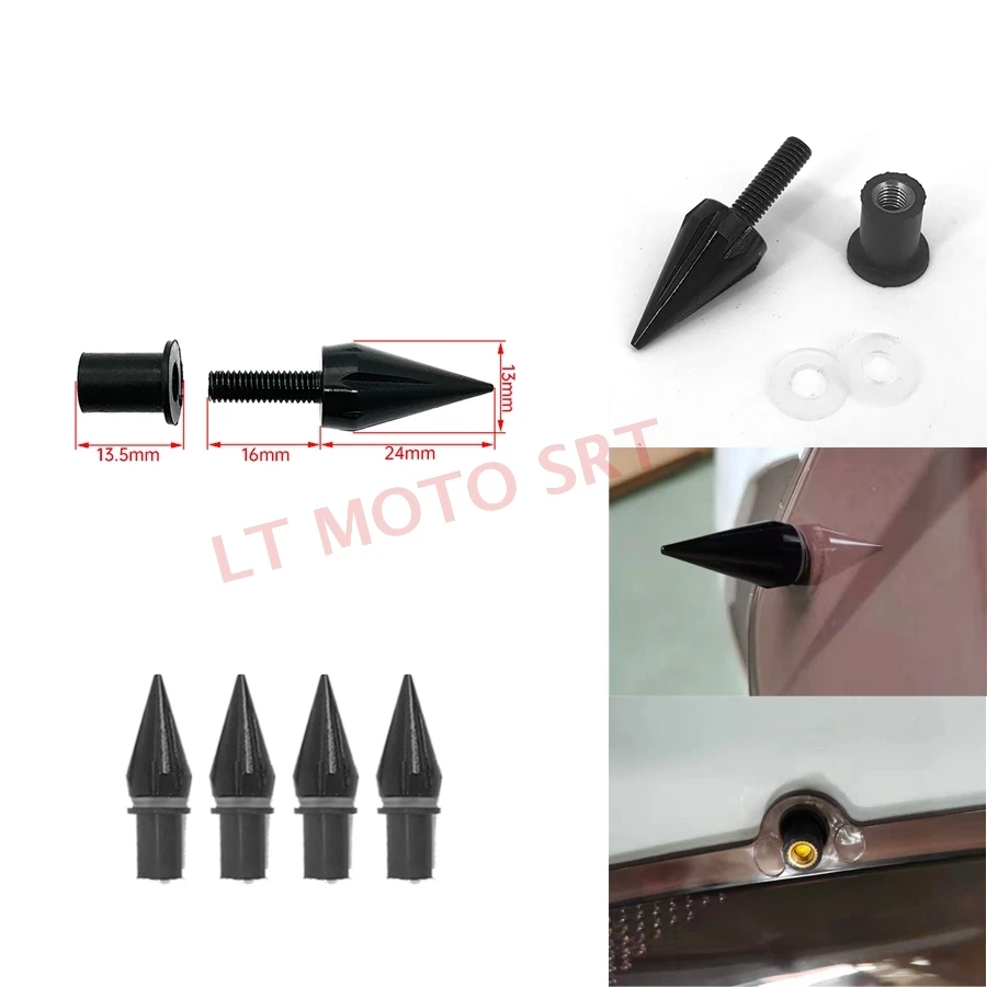 Motorcycle accessories Front Windscreen Decorative Screws Bolt Kit For Honda CBR 150R 250R 300R 400R 500R 650R 250RR 300RR 400RR images - 6