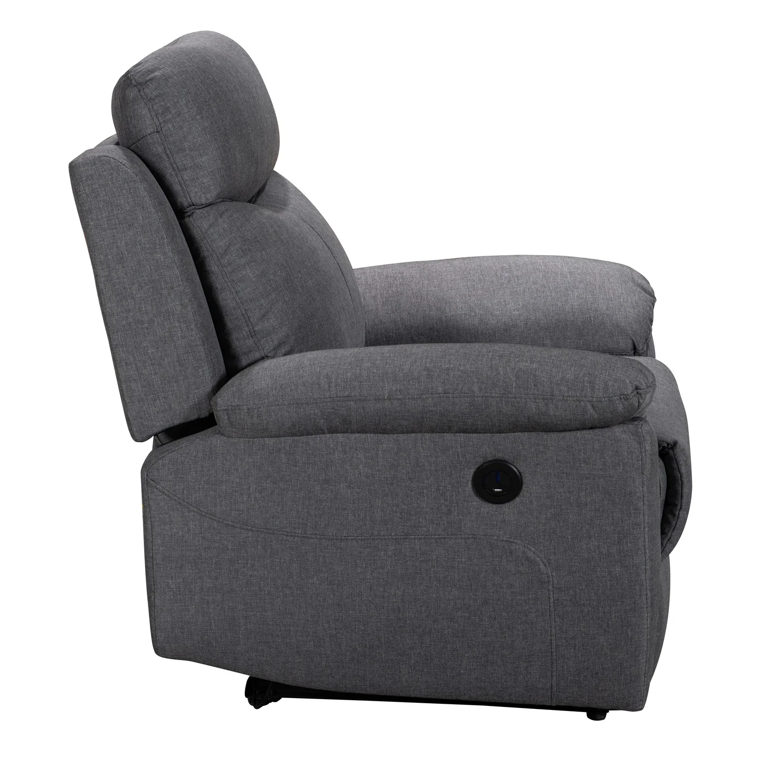 Большой объем продаж диван с откидной спинкой из синтетической кожи L-образной