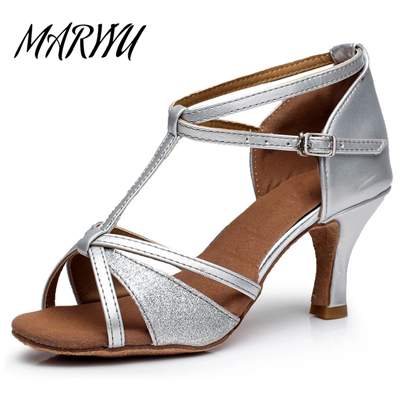 

Женские туфли для латиноамериканских танцев, туфли на высоком каблуке, мягкая подошва, танго