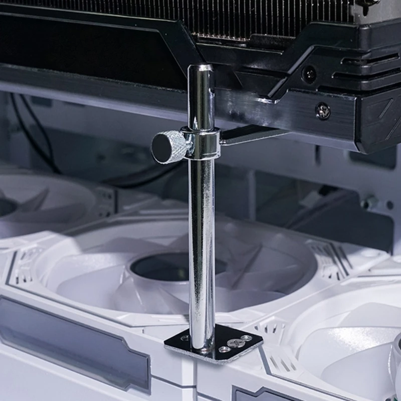 Кронштейн для поддержки графического процессора Регулируемая алюминиевая