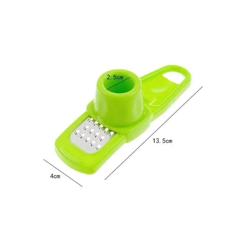 2pcs Ginger Grater Great Lemon Zester Garlic Grinding Nutmeg Planer Slicer Mini Cutter Tool Kitchen Gadget for Cooking |
