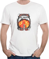 balmain tops tees mens printed round sleeve all match t shirt