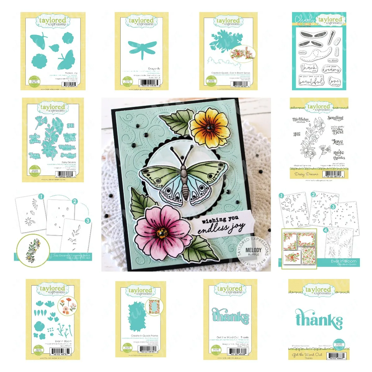 

Thanks Word Cutting Dies Stamps Layering Stencils Scrapbooking Paper Card New 2023 Cute Dragonfly Bloom Embossing Template