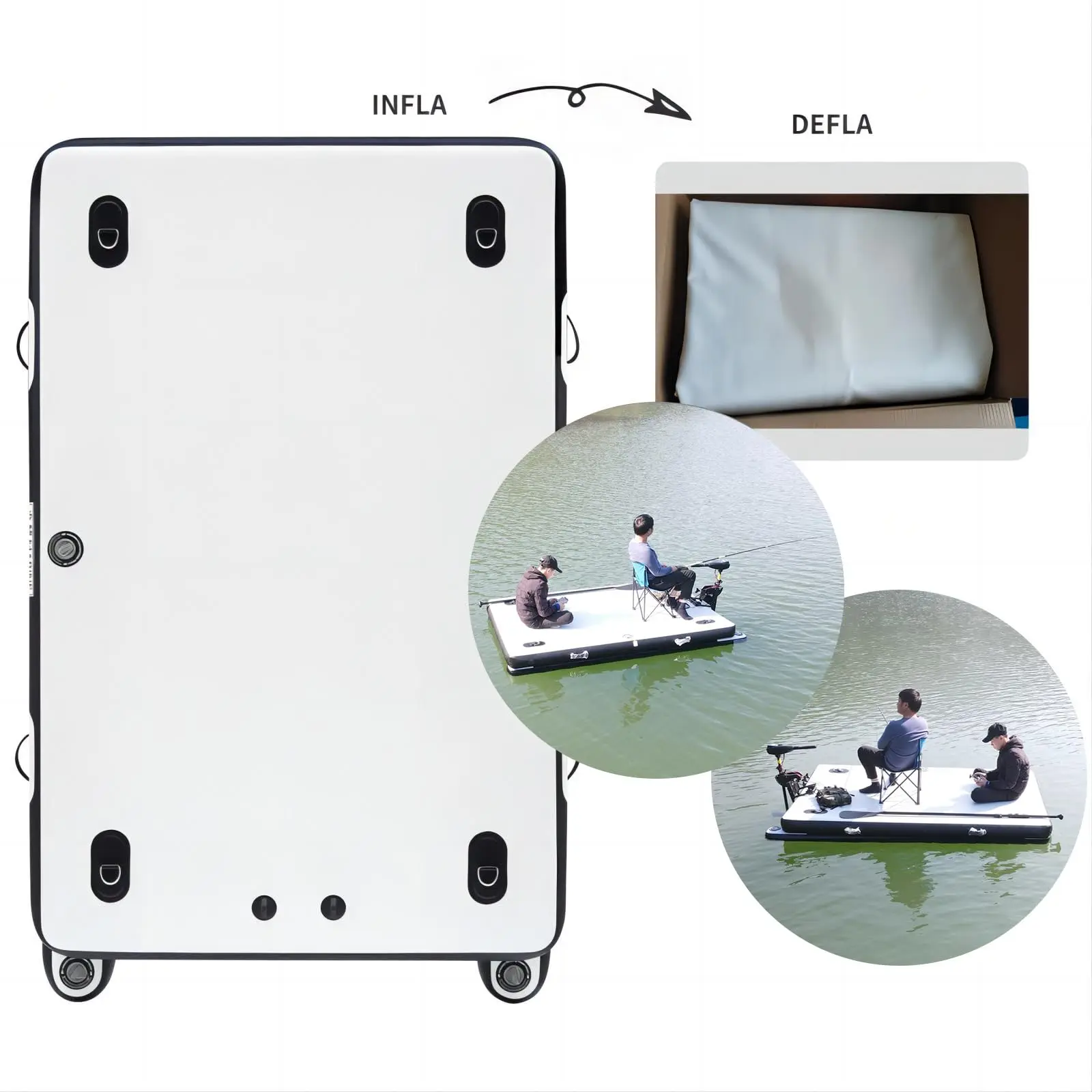 Надувная платформа для бассейна