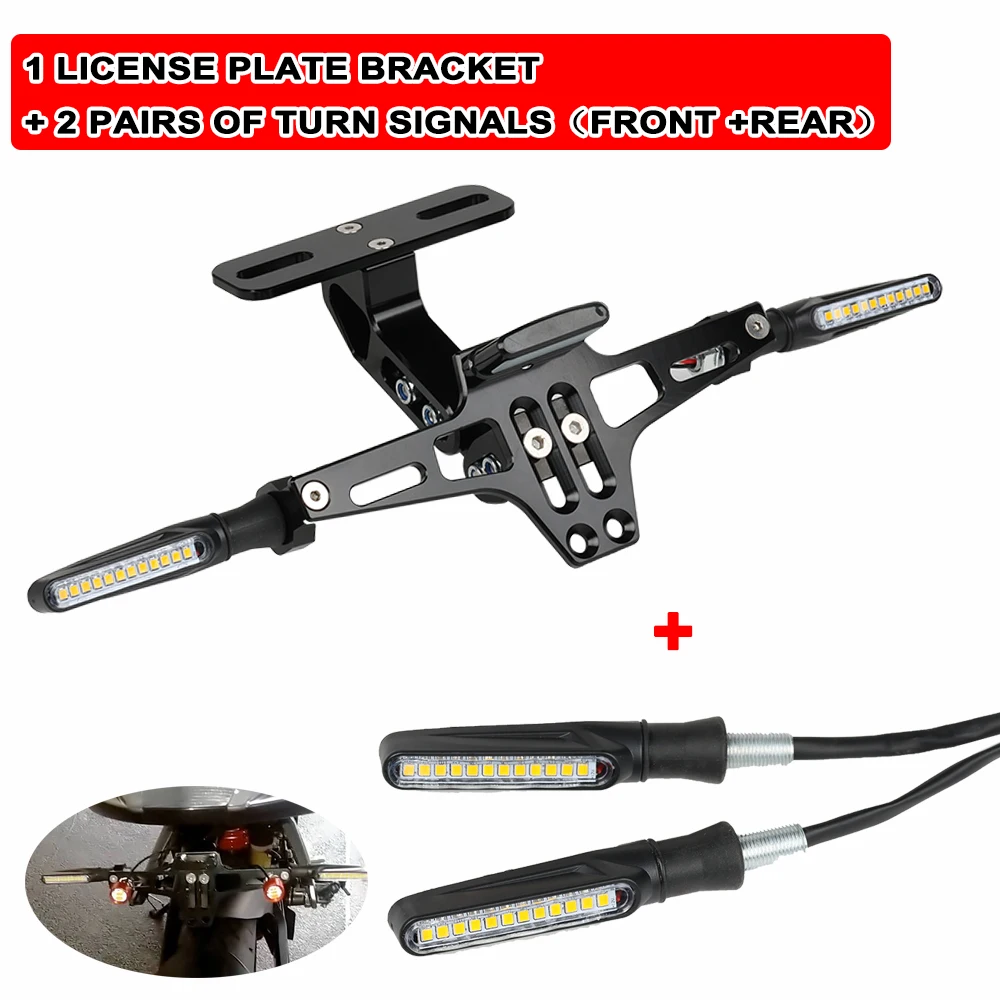 

Для мотоцикла Benelli Leoncino 800 Leoncino800 752 S 752 S регулируемый хвостовой Устранитель Кронштейн номерного знака сигнал поворота