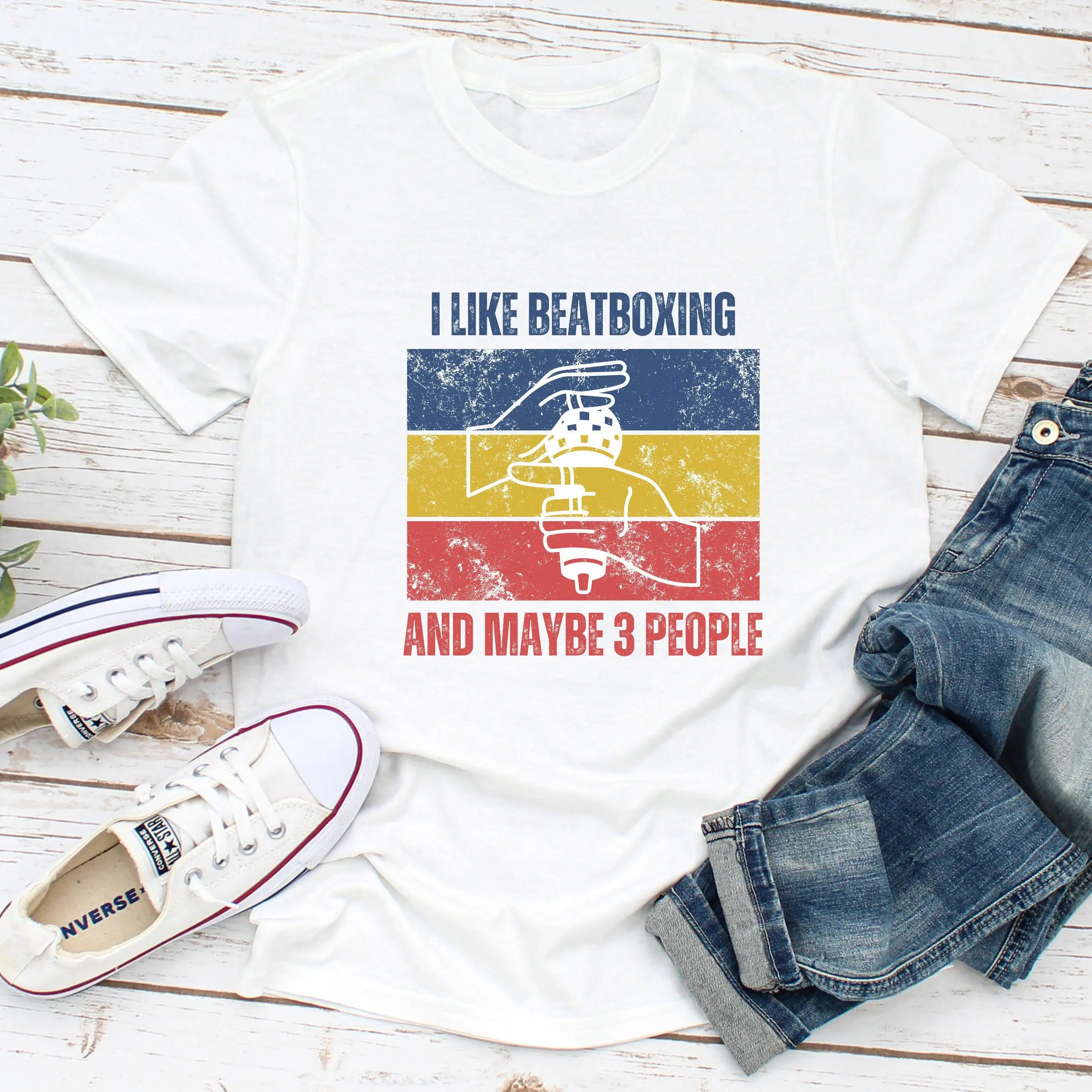 Футболка Beatbox для Beatboxer Забавный любитель музыки по боксу Beatboxing
