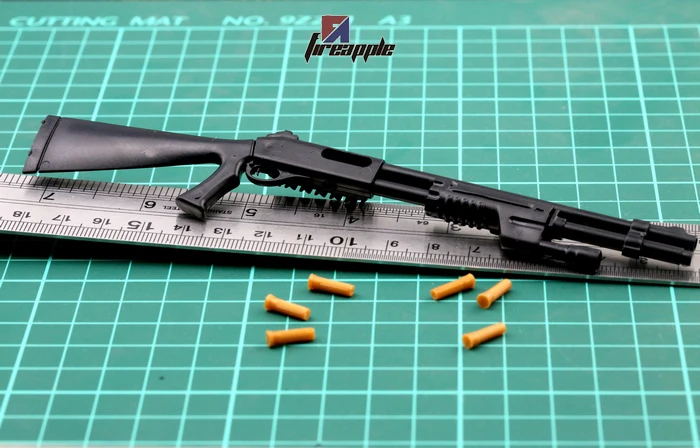 Модель пластикового пистолета Benelli M1 SUPER 90 в масштабе 1:6 4D Пазлы для экшн-фигурки 12
