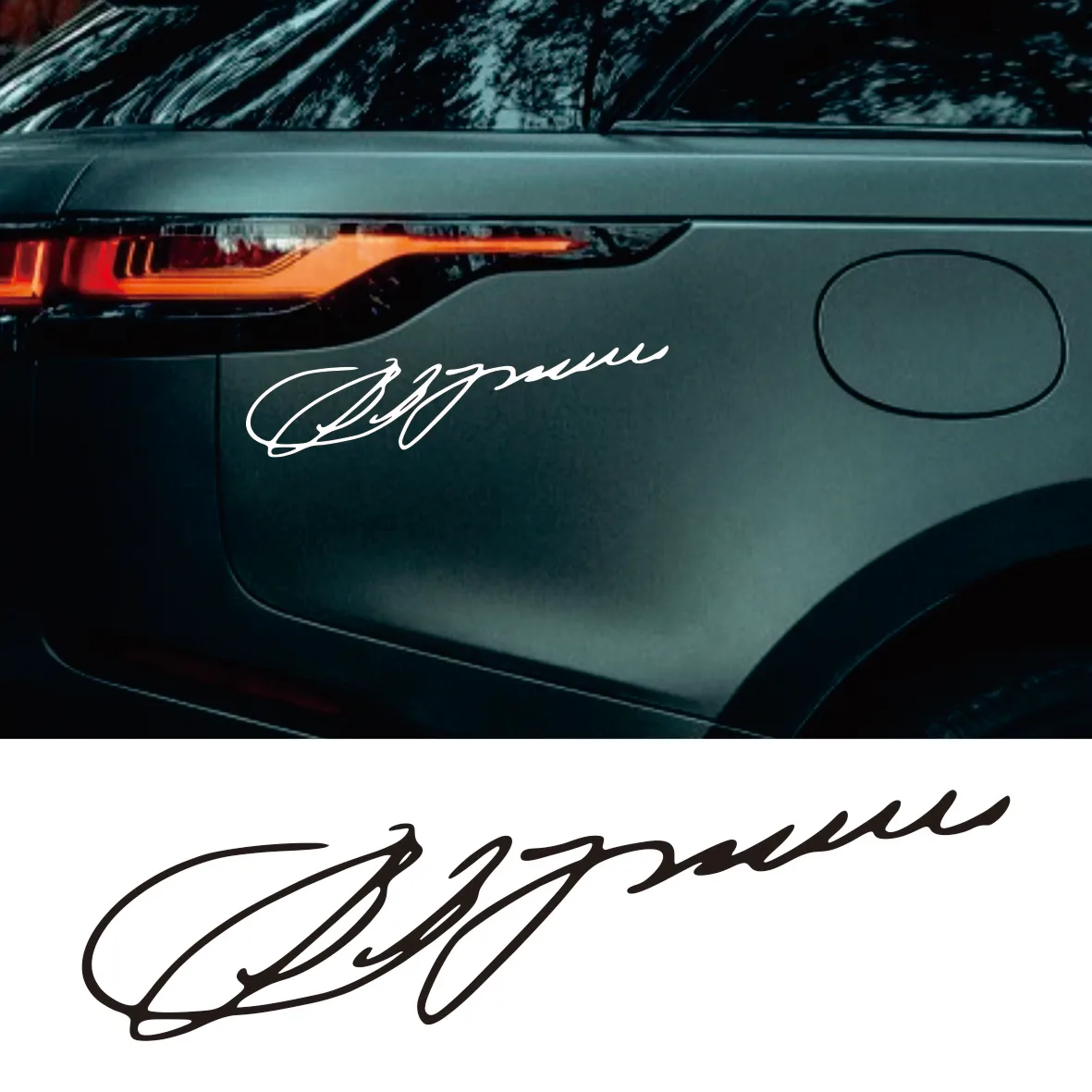 vladimir putin signature funny car sticker vinyl decal white/black auto stickers for bumper window