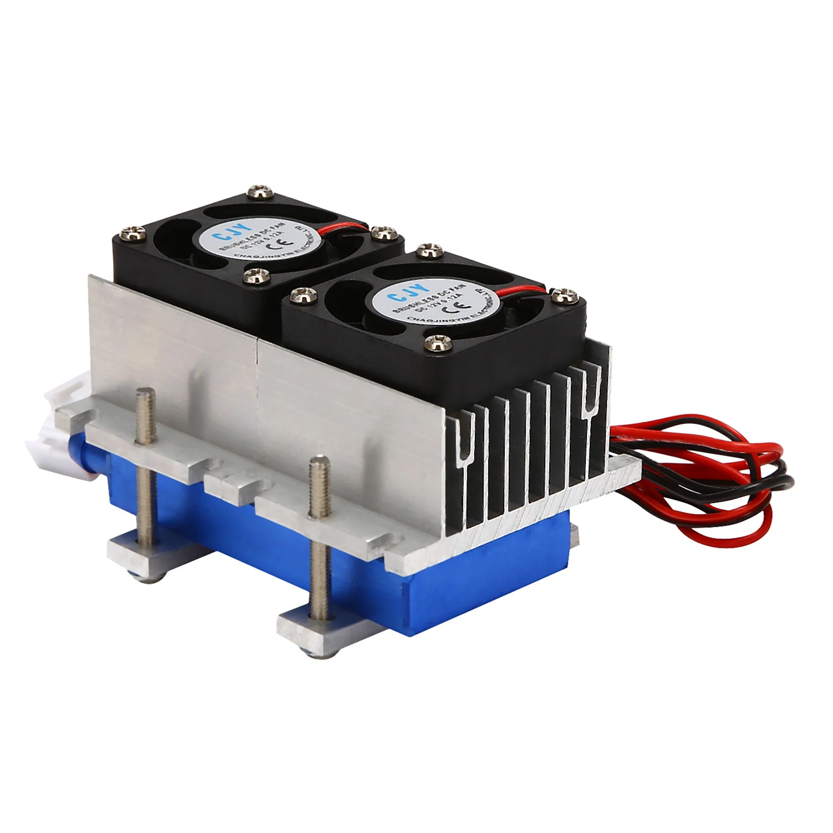 

144W Thermoelectric Peltier Refrigeration Cooler 12V Semiconductor Air Conditioner Cooling System DIY Kit