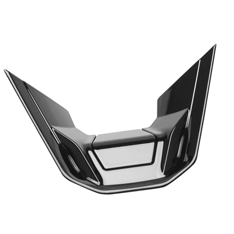 Глянцевая черная внутренняя накладка на руль для Golf 8 MK8 аксессуары 2020 2021