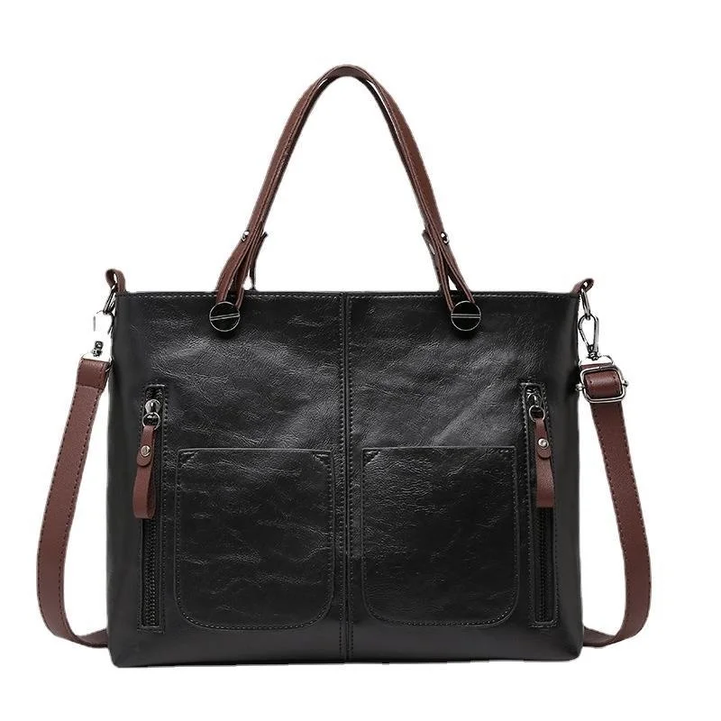 

Women 2023 New Fashion Single Shoulder Large Capacity Tote Messenger Bag Vintage Luxury Female Handbag Bolsas Clutche Y2k