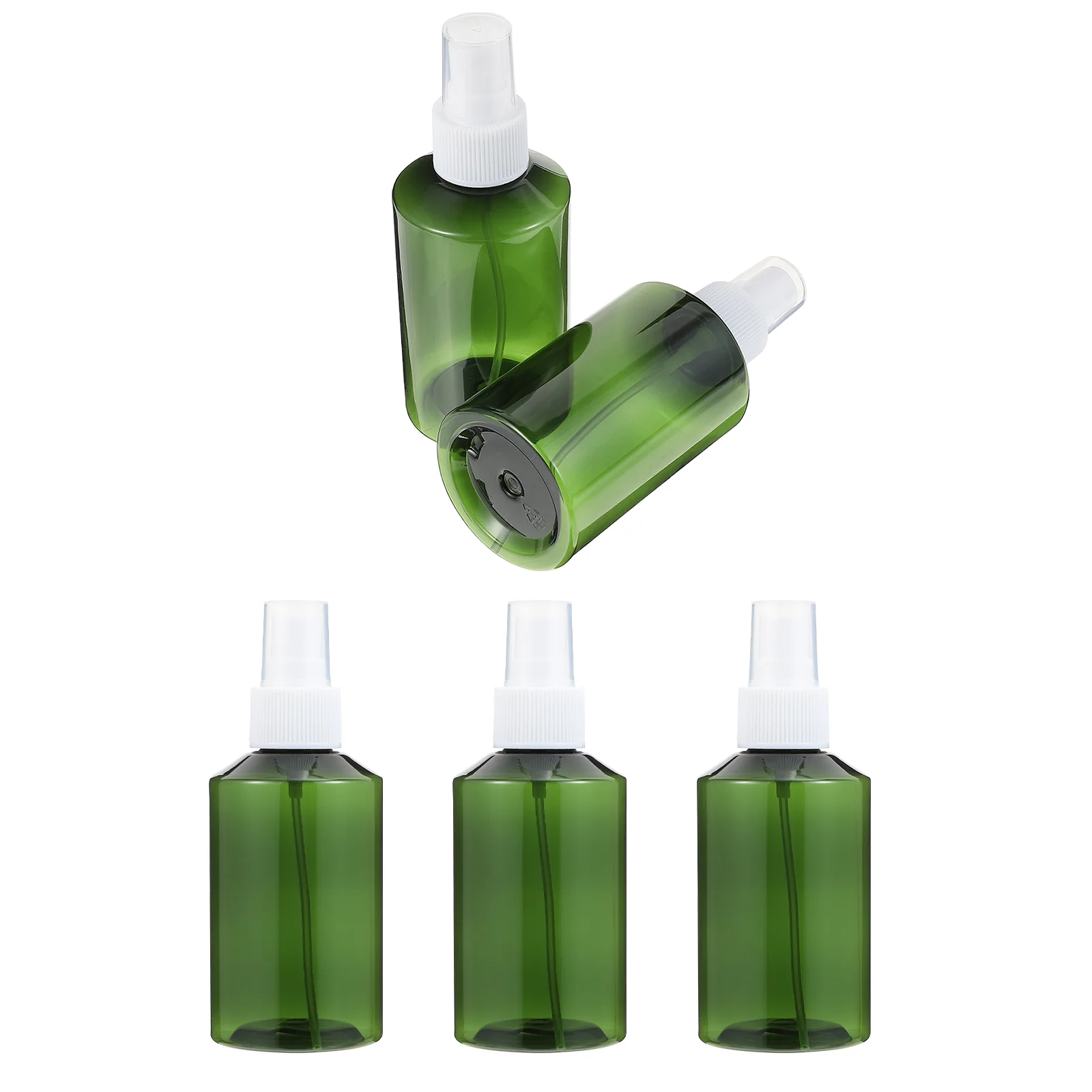 

5pcs Practical Plastic Bottles Travel Dispenser Bottles Empty Spray Bottles