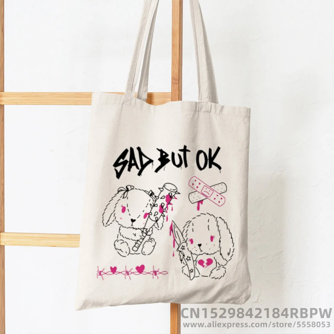 Холщовая Сумка-тоут с принтом атака на Титанов