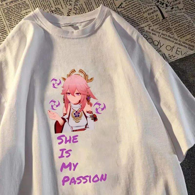 Футболка женская/мужская с коротким рукавом повседневная Милая рубашка в стиле