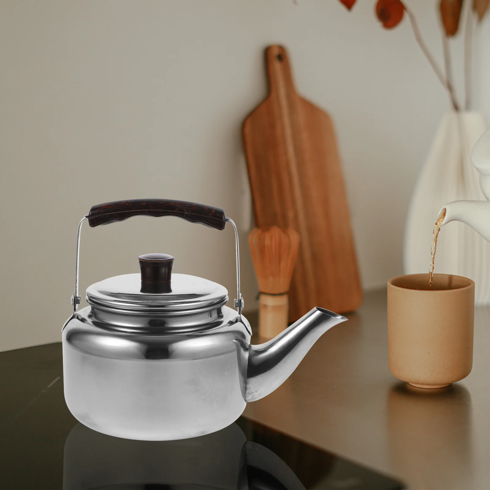

Pot Household Heating Water Kettle Teakettle Home Prcatical Stainless Steel Pitcher For gas stove