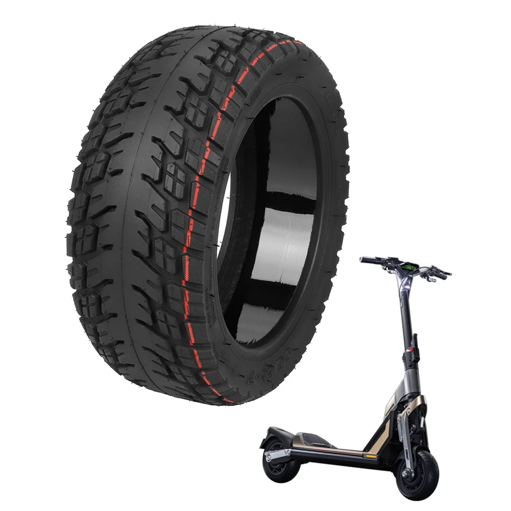 

E-Scooter Replacement Parts High Quality 2023 New Tubeless Tyre Black 11 Inch 1207g Built-in Live Glue Electric Scooter