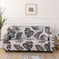 sofa slipcover geometry print stretch armchair large sofa cover leather furniture protector sofa covers for living room 1pc