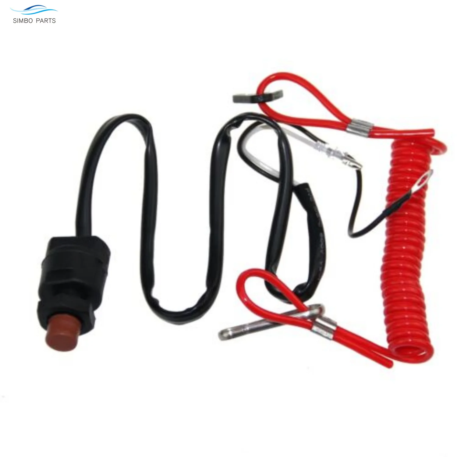 

6E9-82575 Engine Stop Switch Assy And Kill Stop Switch & Safety Lanyard For Yamaha 2 Stroke Outboard Motor 689-82575-02