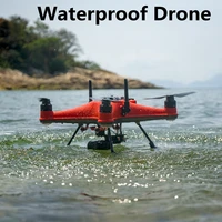 2021 new 5km fpv dron ip67 waterproof gps automatic return professional quadcopter fishing drone 4k camera rc helicopter