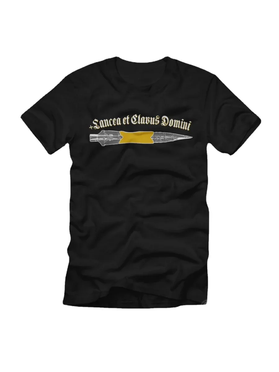 Мужская хлопковая футболка DR.GESTEE Heilige Lanze Longinuslanze Mauritiuslanze Speer Des Schicksals S-3XL