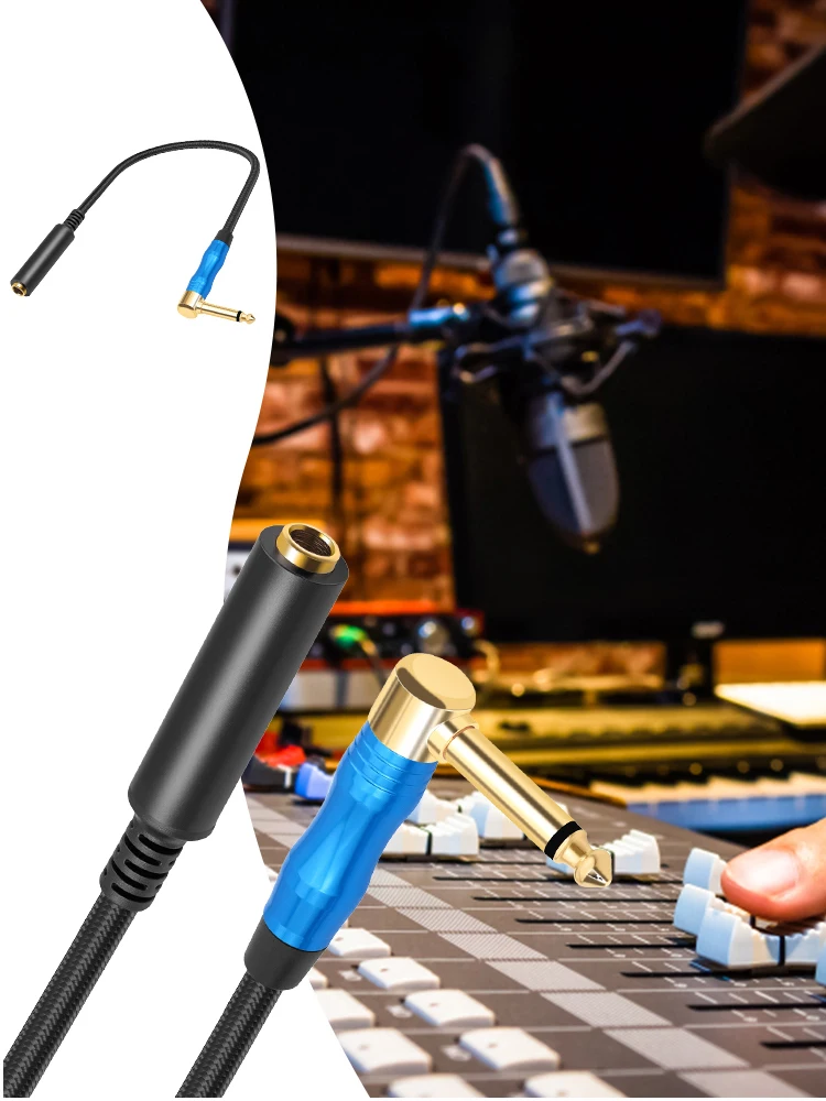 Удлинительный кабель папа-мама 1/4 дюйма мама-моно-па |