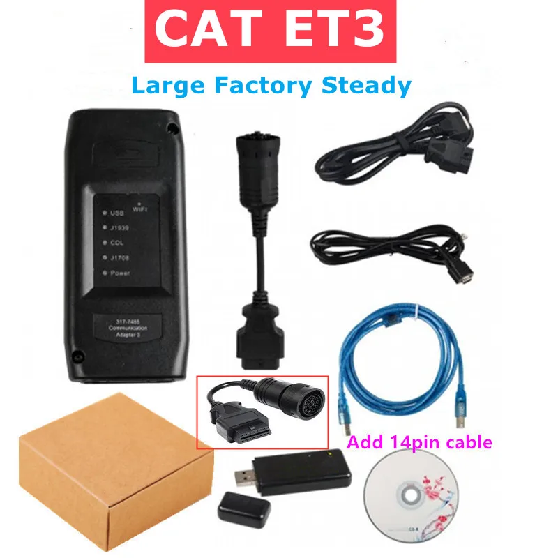 Новейшее программное обеспечение адаптер ET3 для кошек грузовиков