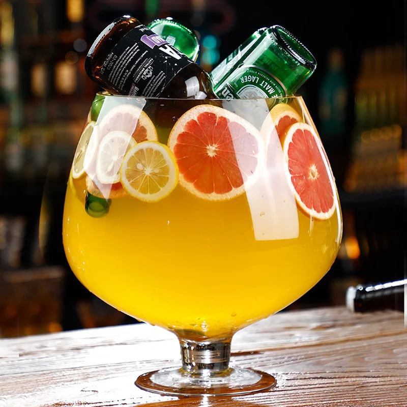 Огромный пивной бокал емкостью 3000 мл огромный для вина Overlord креативный большой