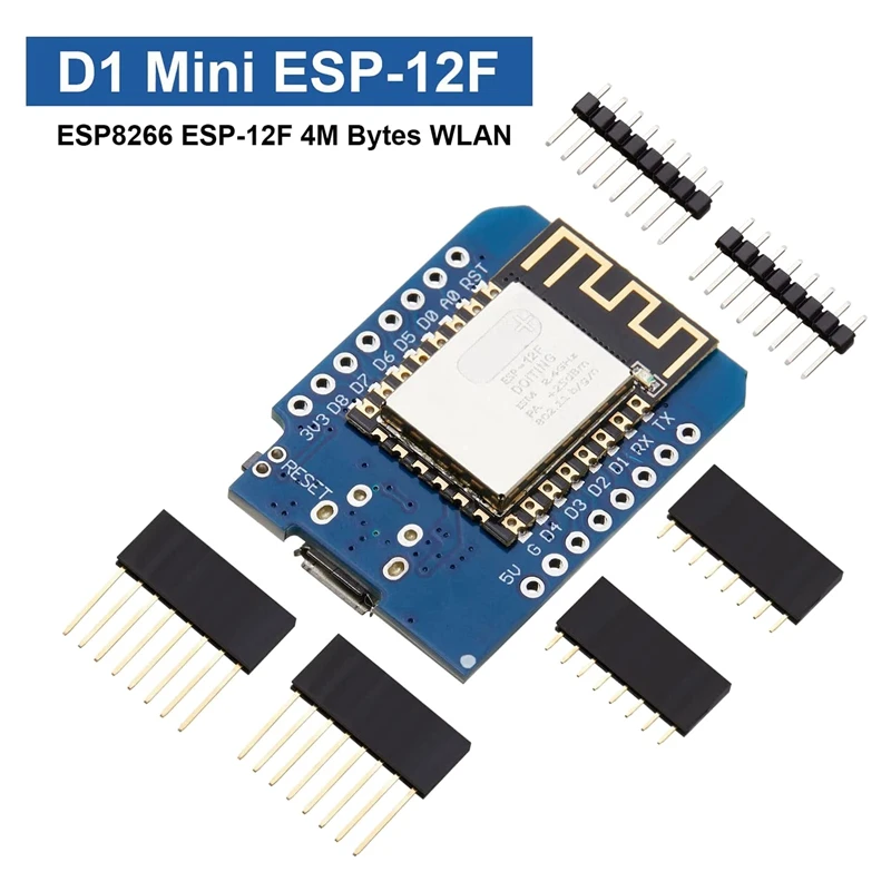 

6 PCS Development Board For ESP8266 ESP-12F 4M Bytes WLAN Wifi Internet Development Board Compatible With Arduino Wemos