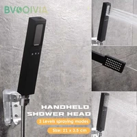 3 modes adjustable shower head spa jetting high pressure saving water handheld bath shower nozzle premium bathroom water filter
