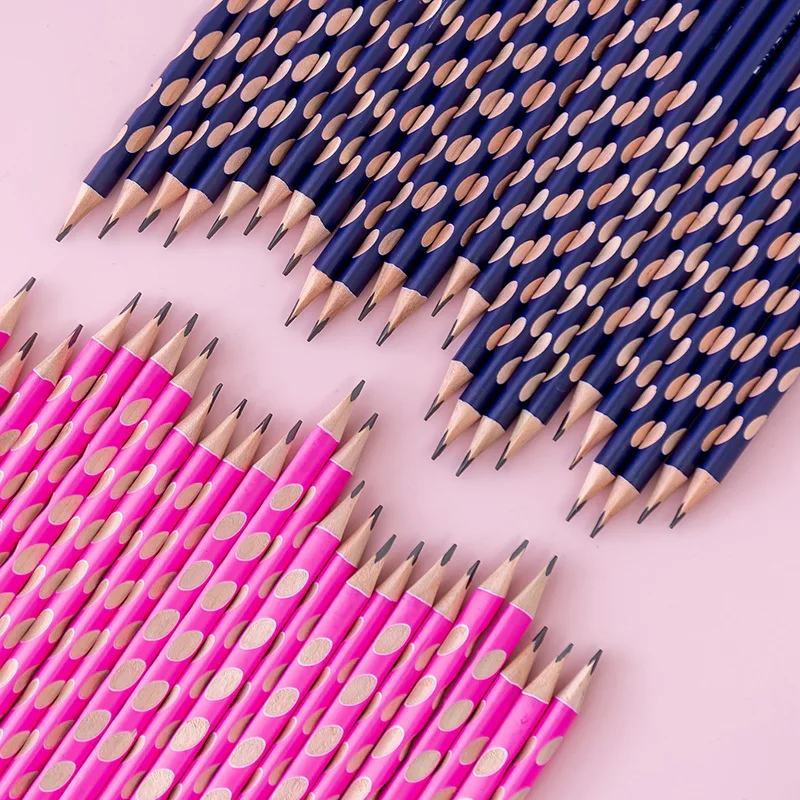 

10 Pcs/Box HB Pencils For Correcting The Grip Posture Special Stationery For Painting and Sketching