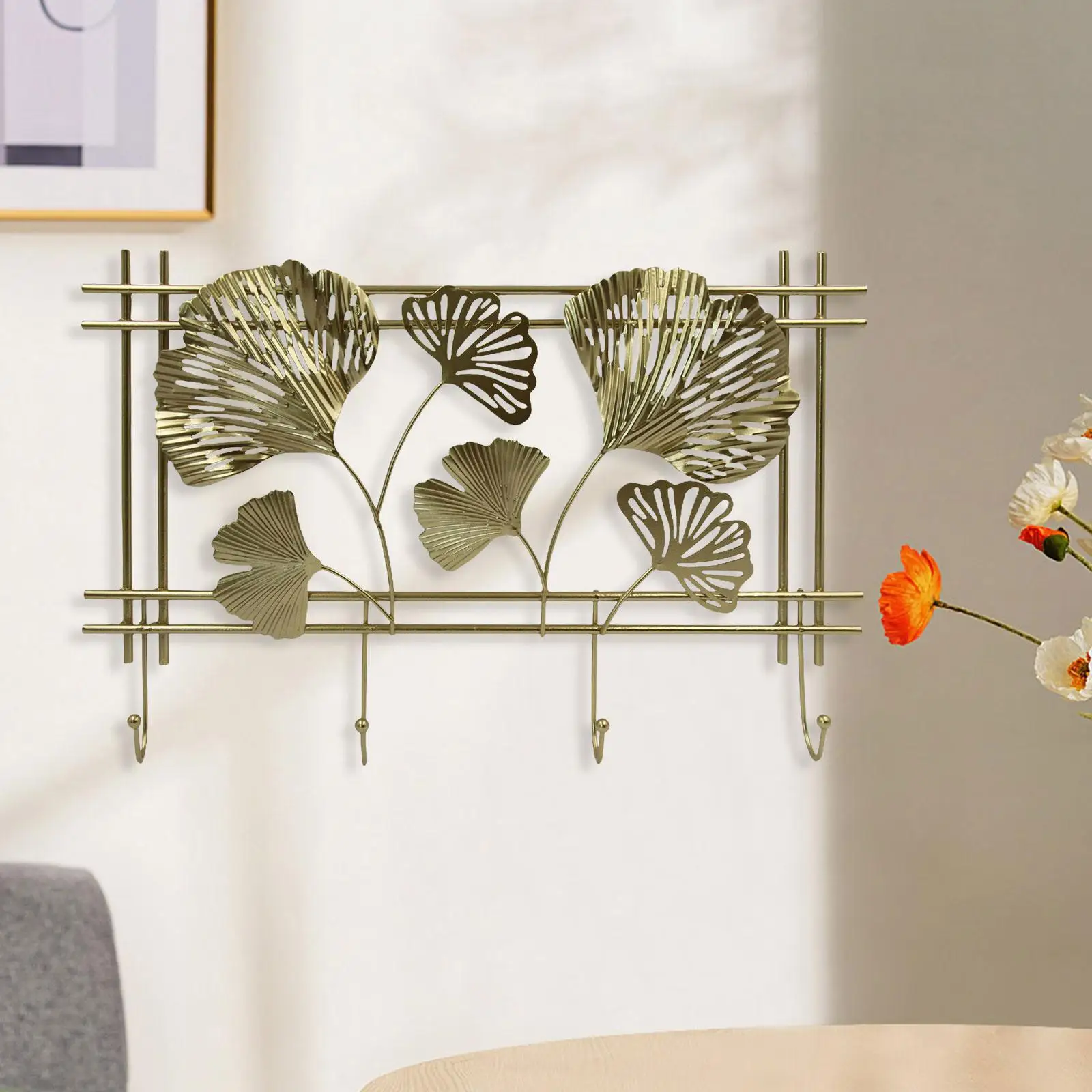 

Creative Coat Hook Clothes Hanger Hanging Key Hook Heavy Duty Key Holder for Living Room Bathroom Wall Art Decor Robe