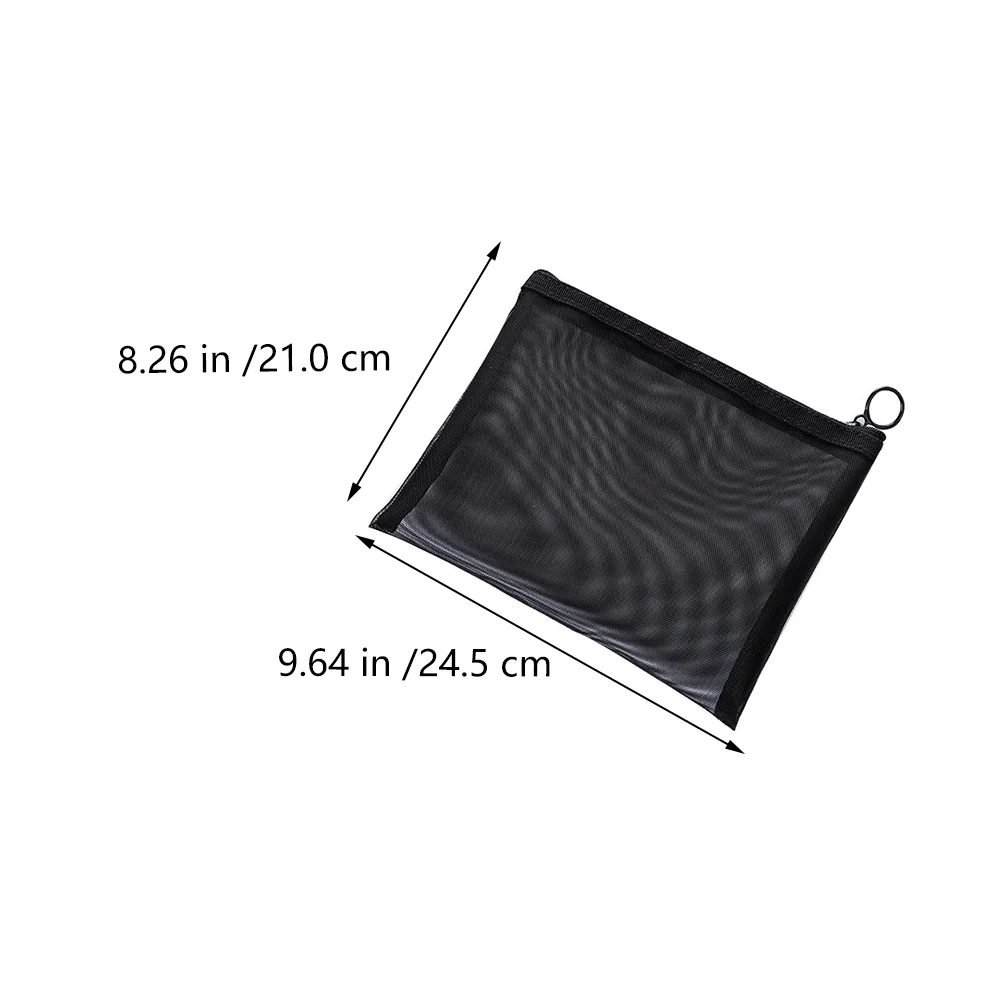

Offices Supplies Organizer Mesh Bag Small Travel Purse Toiletry Storage
