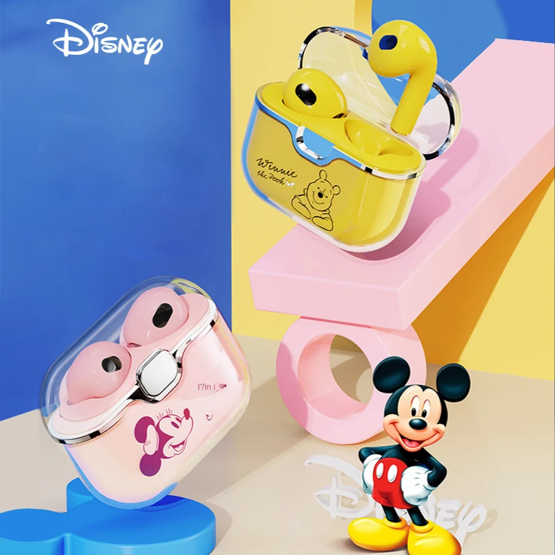 

Disney Tws Wireless And Bluetooth Gaming Headphones High Quality Gamers Earbuds Blutooth Earphones Type C Headset Free Shipping