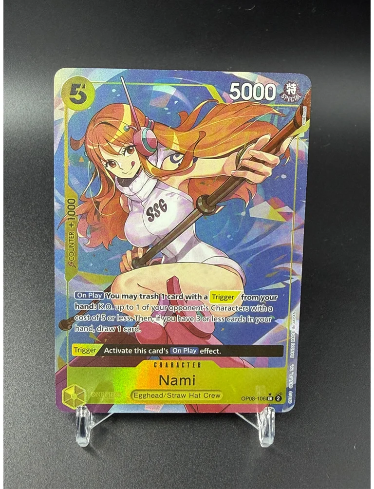 OPCG Nami Parallel Art (4 стиля) и Sogeking SEC |   Соломенная шляпа Экипаж |   Вайфу |   U-PICK (art.: 3920d2dd7442d) - 3920d2dd7442d