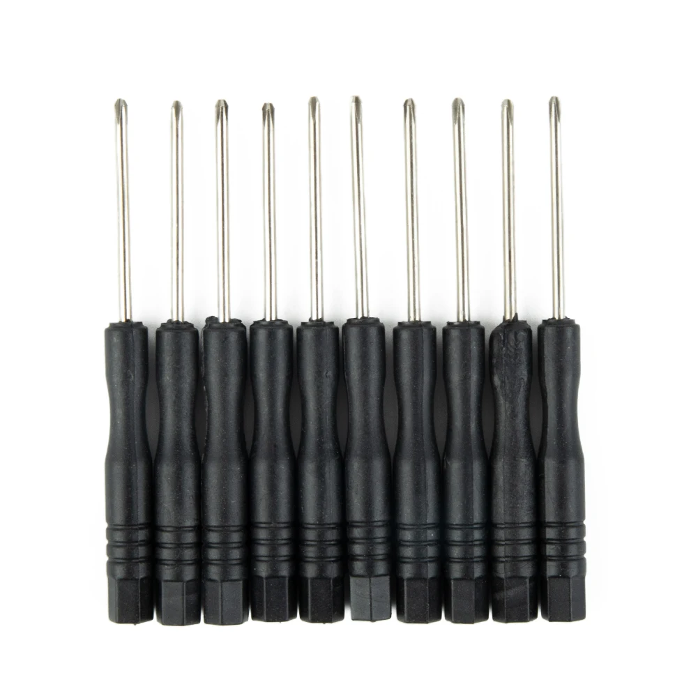 

Reparatur-Werkzeug Schraubendreher 10Stück 45#Stahl 82mm / 3.22Inch Kreuzschraubendreher Schlitzschraubendreher