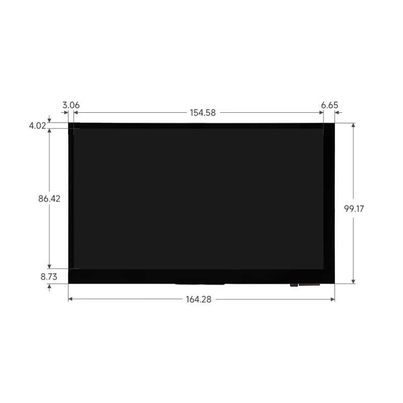 Фото SKU-32511 Waveshare ESP32-P4-WIFI6 7-дюймовая 5-точечная плата для разработки сенсорного дисплея, на базе ESP32-P4 и ESP32-C6, 1024 × 600 Res №2