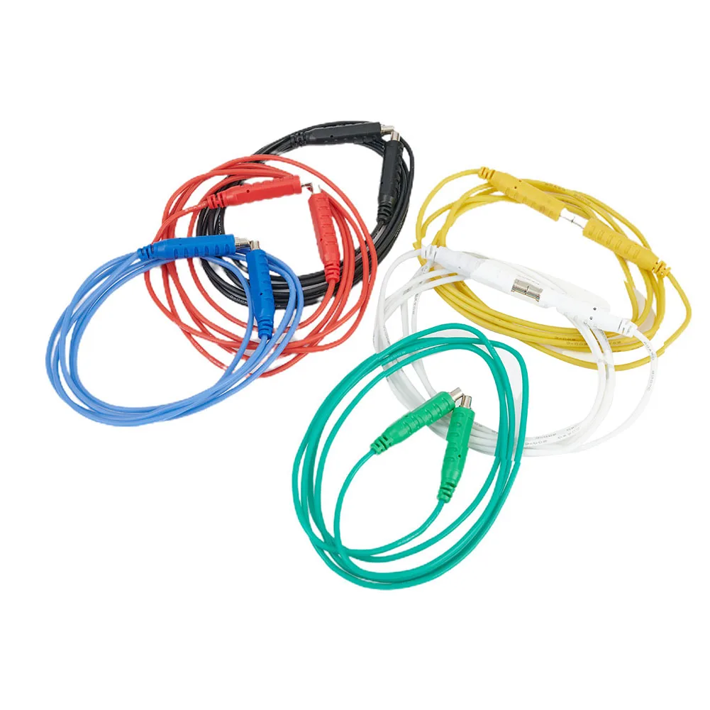 

Magnetic Test Lead Universal Useful White Yellow Blue Durable Green Practical Silicone + Pure Copper 30V AC/5A