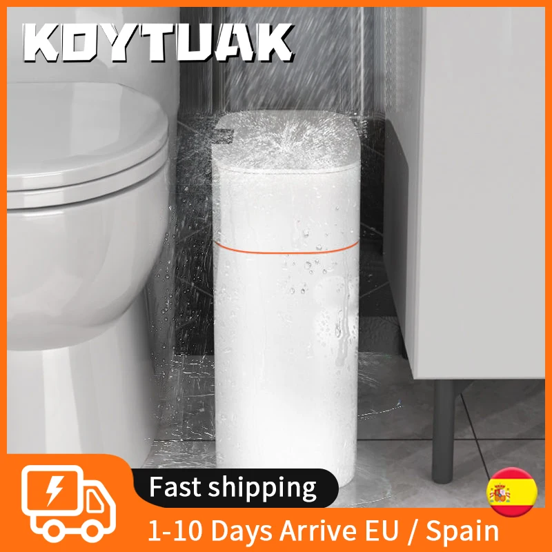 

Умная мусорная корзина с умным датчиком, автоматический водонепроницаемый контейнер для мусора, для кухни, ванной, спальни