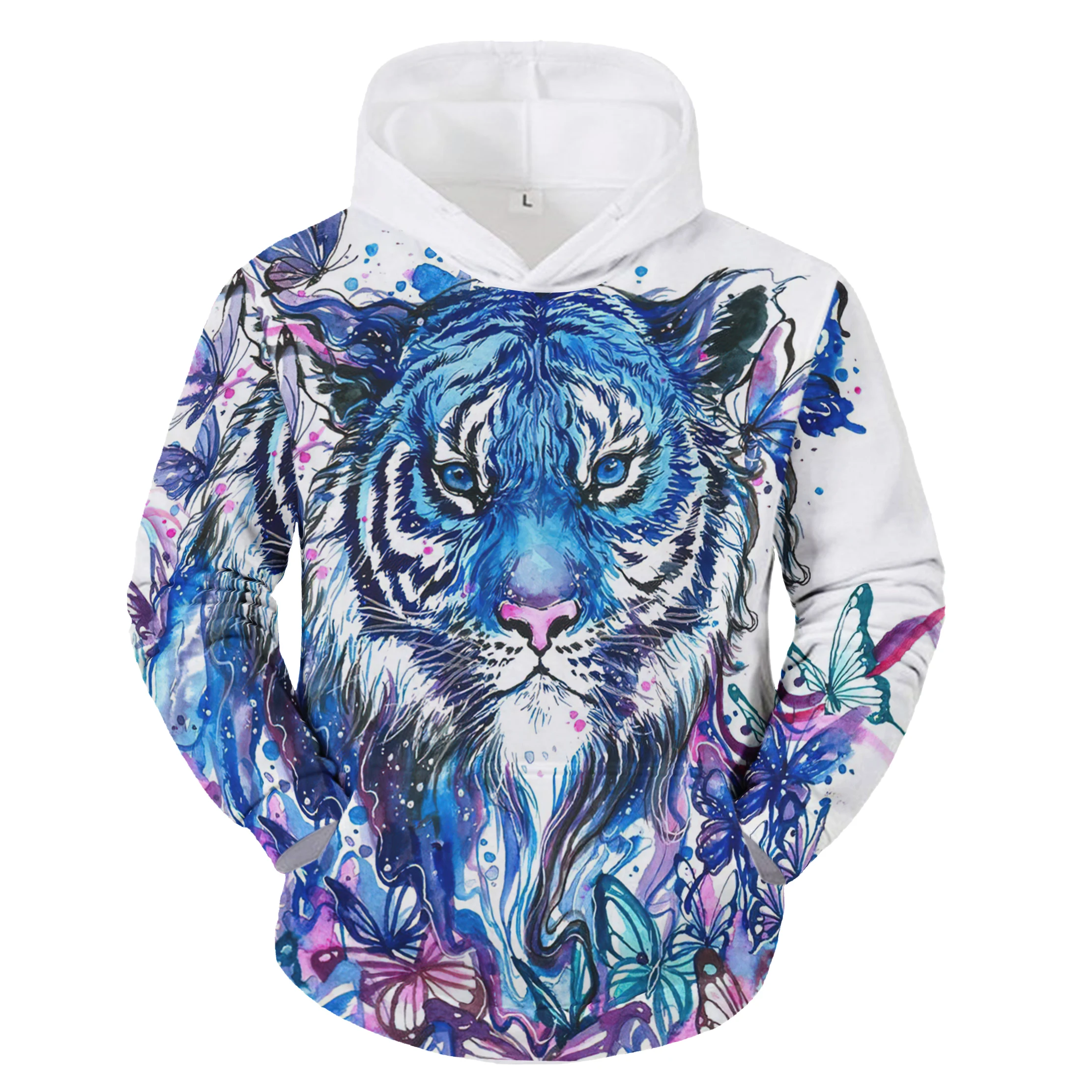 

Spring Autumn 2022 3D Printing Hoodie Men Fashion Hoodie Sweatshirt Casual Hooded Pullover Hoodie