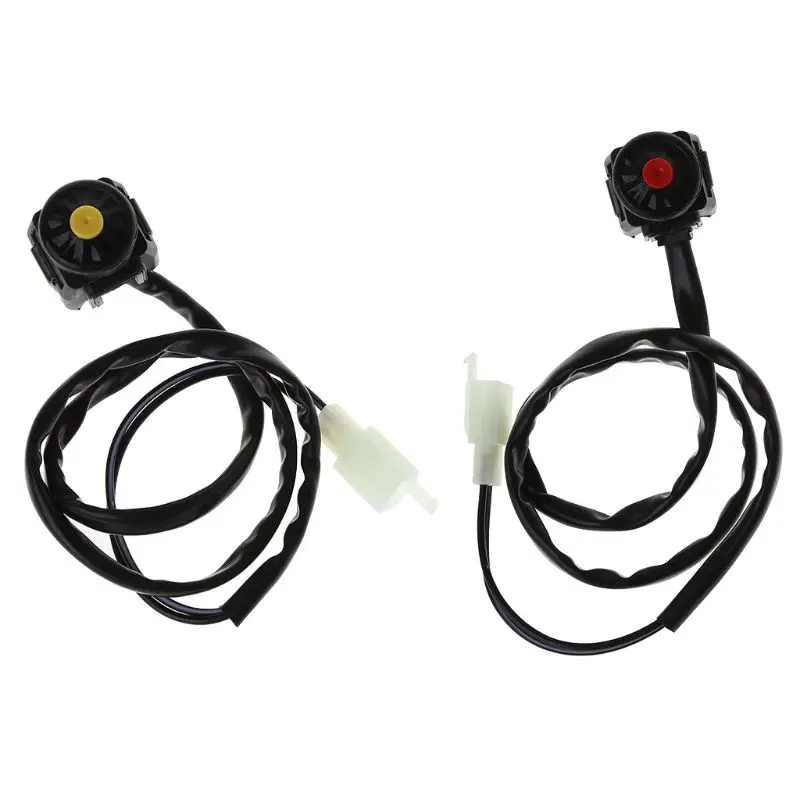 

D7WD ATV Motorcycle Engine Motor Stop 22mm Handlebar Horn Button