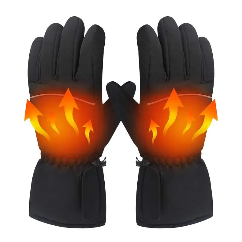 

Electric Heating Gloves Polyester Fiber USB Rechargeable Gloves Outdoor Sports Thermal Gloves For Fishing Skiing Motorcycle