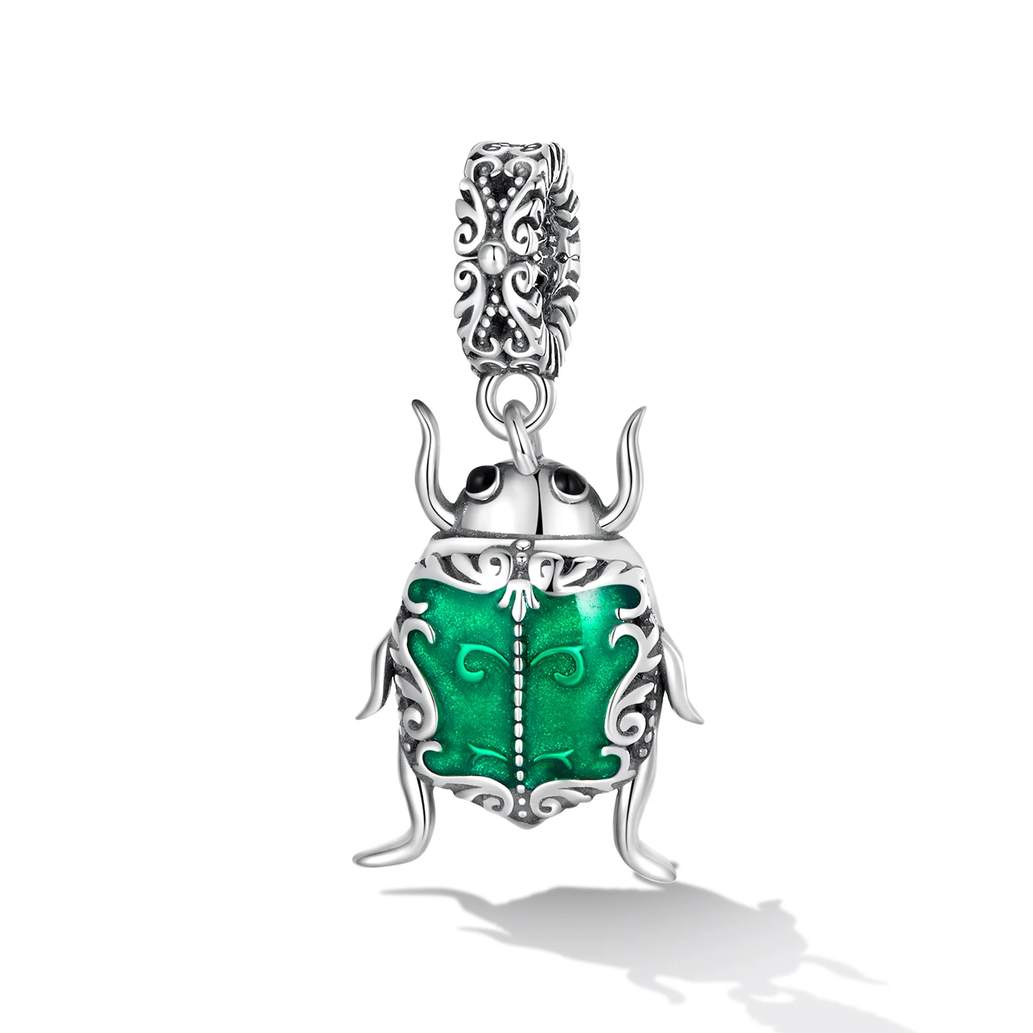 

Женский кулон «Жук» из серебра 2023 пробы