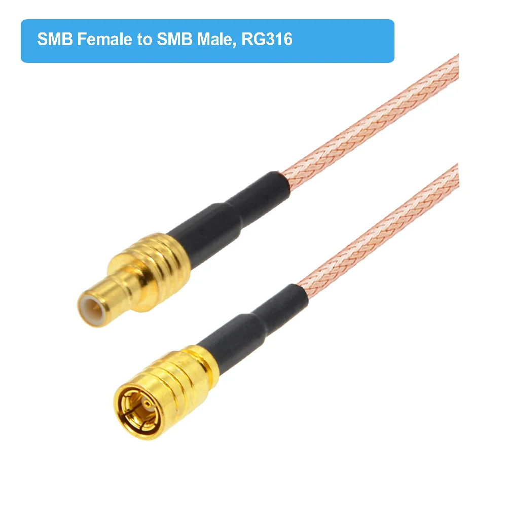 

SMB к SMB «папа/гнездо» прямой/правый угол 50 Ом RG316 RF коаксиальный кабель удлинитель спутникового радио перемычка перемычка косичка адаптер