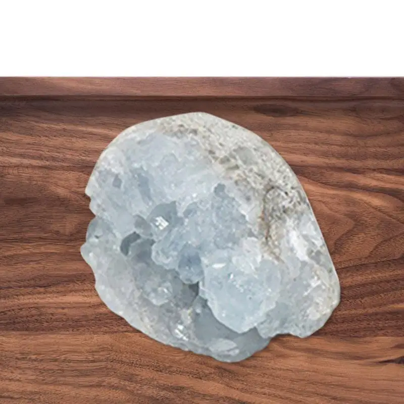 

Rock Kyanite Cluster Natural Raw Blue Celestite Mineral Healing Crystal Cluster Irregular As Home Decoration Gemstone Specimen