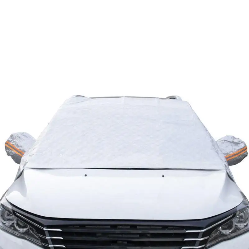 

Car Windshield Snow Cover Heavy Duty Ultra Thick Protective Windscreen Cover 14.96x11.02x3.15inch Snow UV Ice Protection Front