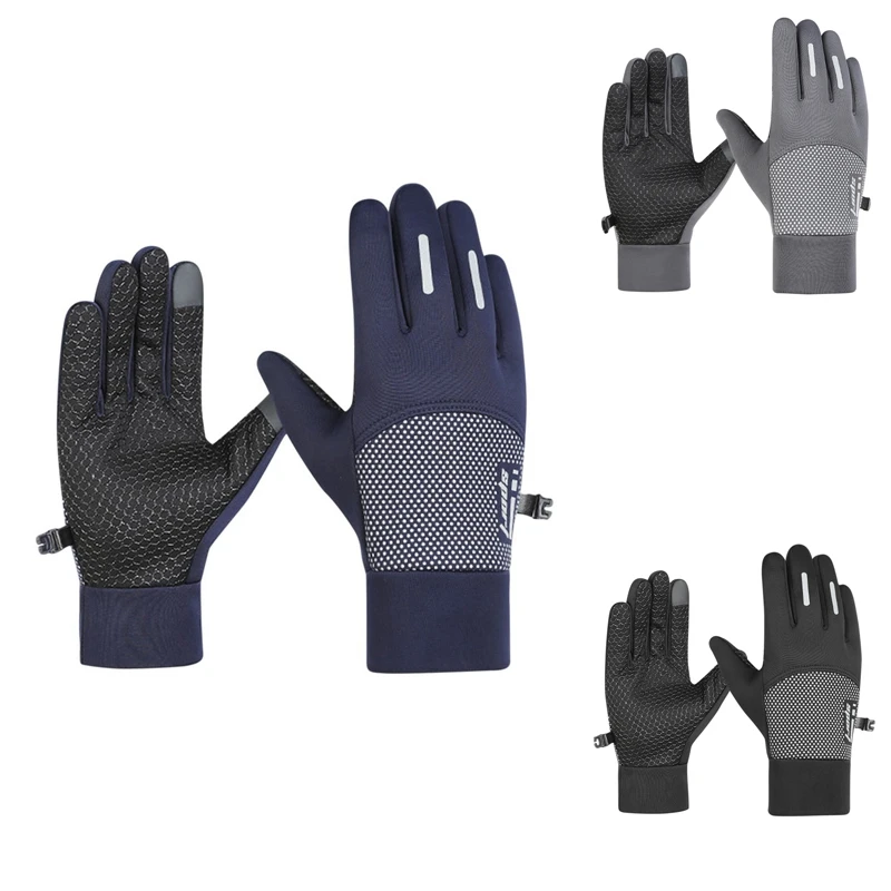 

Winter Ski Gloves Biker Glove Men Cycling Gloves Fleece Thermal Gloves Motorcyclist Gloves Touch Screen Gloves